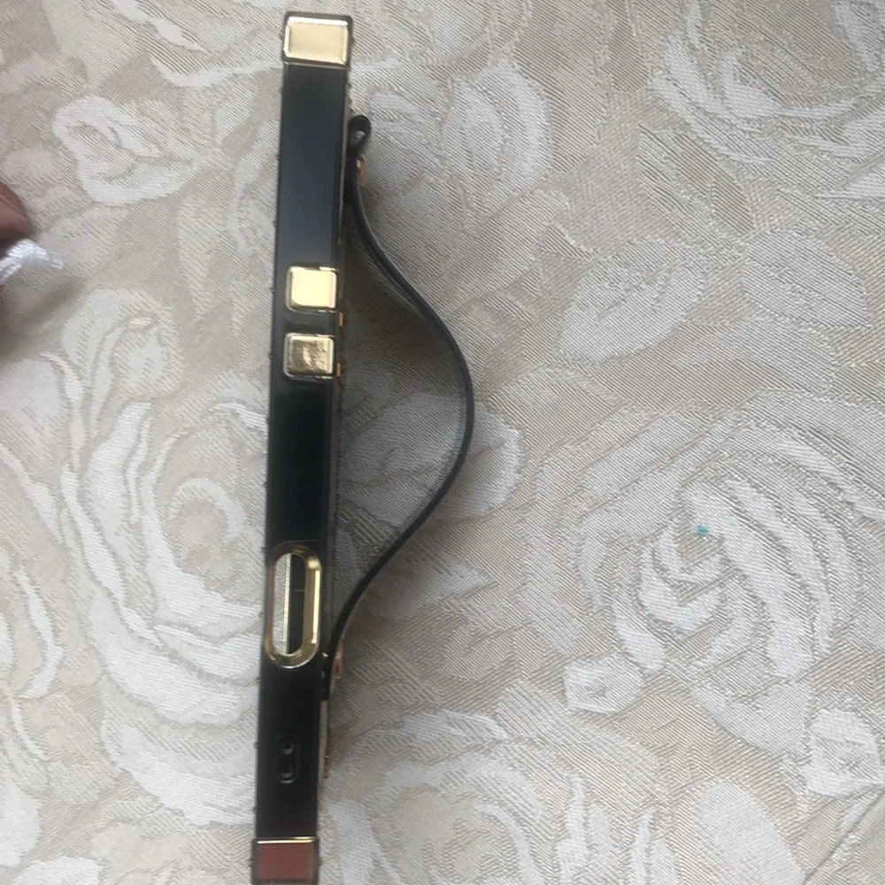 Monogram Paris Luggage Print Phone Case with Strap - Cream & Brown - Picture 5 of 5